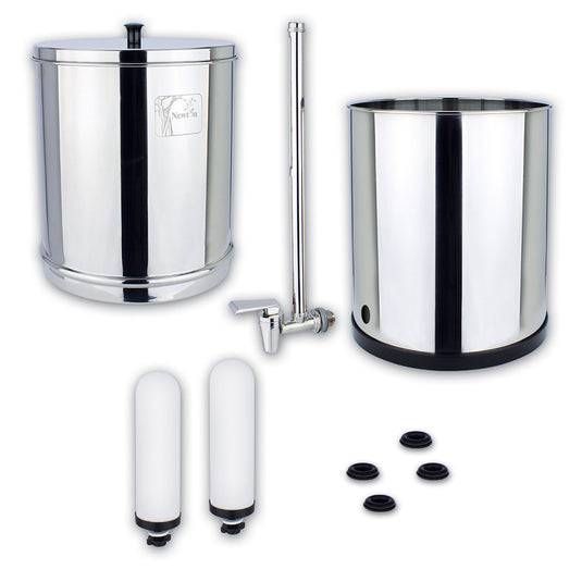 12 Litre Newton Gravity-Powered Water Filter System