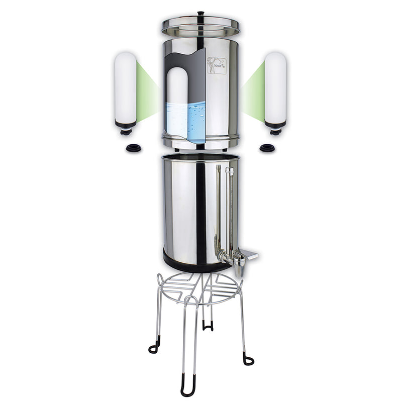 Load image into Gallery viewer, 6 Litre Newton Gravity-Powered Water Filter System