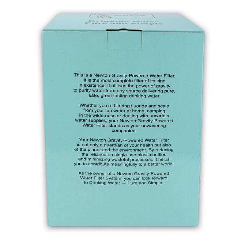 Load image into Gallery viewer, 8.5 Litre Newton Gravity-Powered Water Filter System