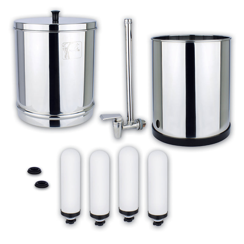 Load image into Gallery viewer, 8.5 Litre Newton Gravity-Powered Water Filter System